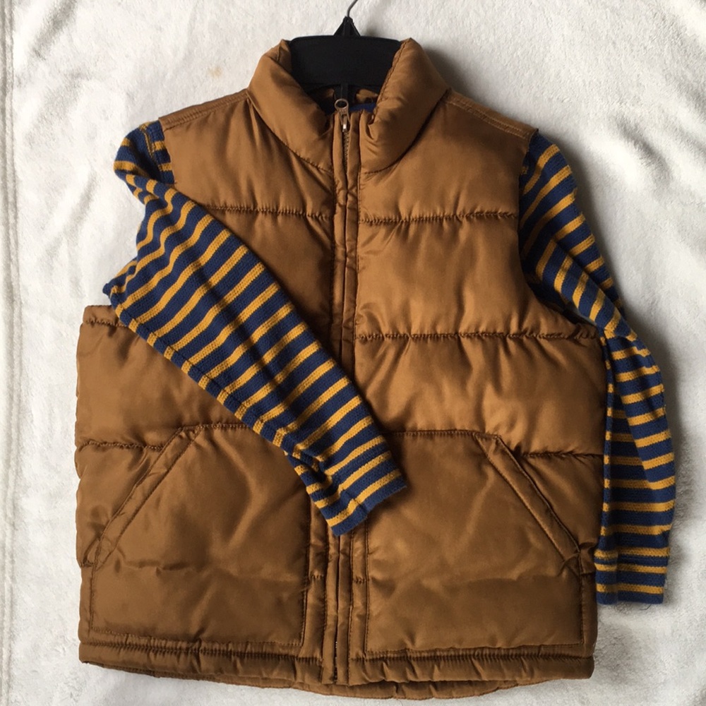 Boys Old Navy thermal and vest